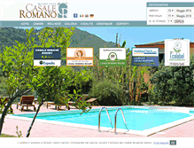 Tablet Screenshot of casaleromano.it
